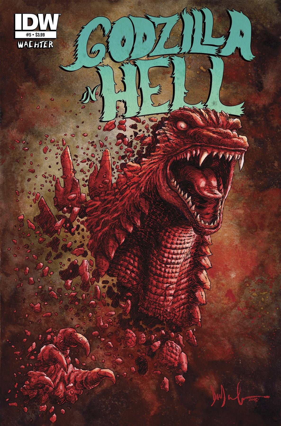 Godzilla In Hell #5 Comic