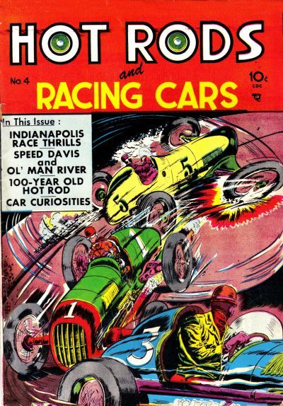Hot Rods and Racing Cars #4 Comic