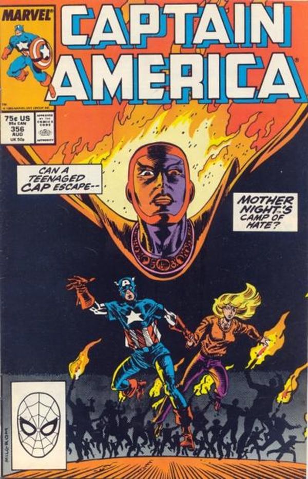 Captain America #356