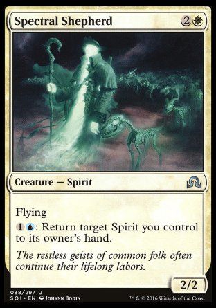 Spectral Shepherd (Shadows over Innistrad) Trading Card