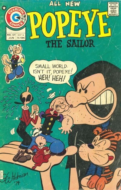 Popeye #129 Comic