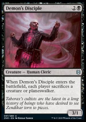 Demon's Disciple (Zendikar Rising)