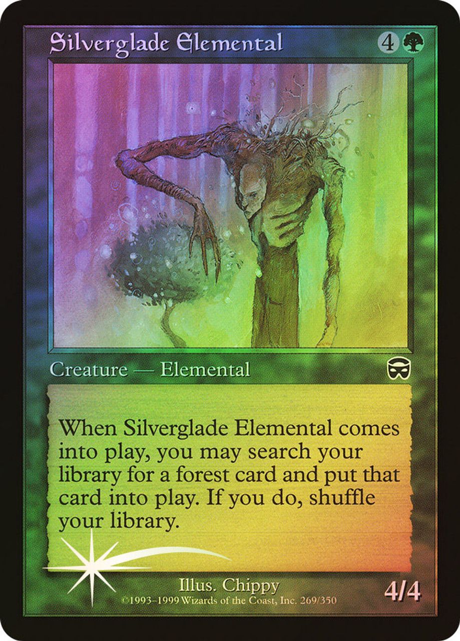 Silverglade Elemental (Mercadian Masques - Foil) Trading Card