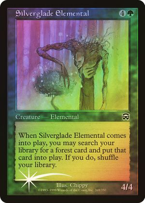 Silverglade Elemental (Mercadian Masques - Foil)