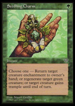 Seedling Charm (Mirage) Trading Card