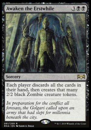 Awaken the Erstwhile (Ravnica Allegiance)