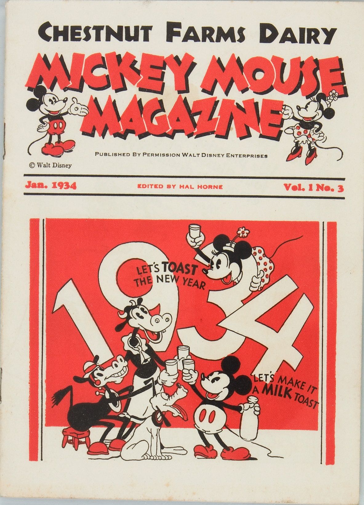 Mickey Mouse Magazine #v1#3 Comic