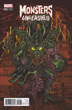 Monsters Unleashed #5 (Superlog Variant)