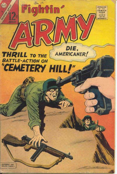 Fightin' Army #72 Comic