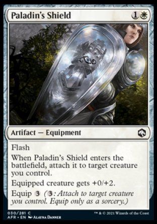 Paladin's Shield (Dungeons & Dragons: Adventures in the Forgotten Realms) Trading Card