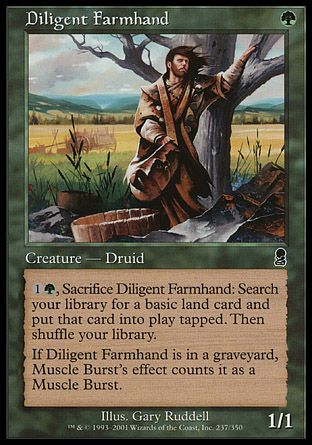 Diligent Farmhand (Odyssey) Trading Card