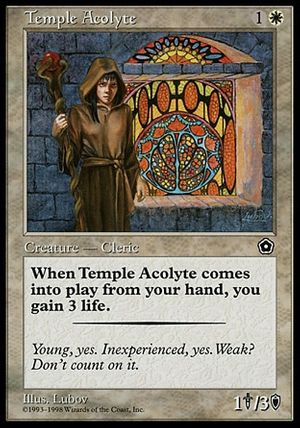 Temple Acolyte (Portal Second Age)