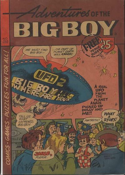 Adventures of Big Boy #259 Comic