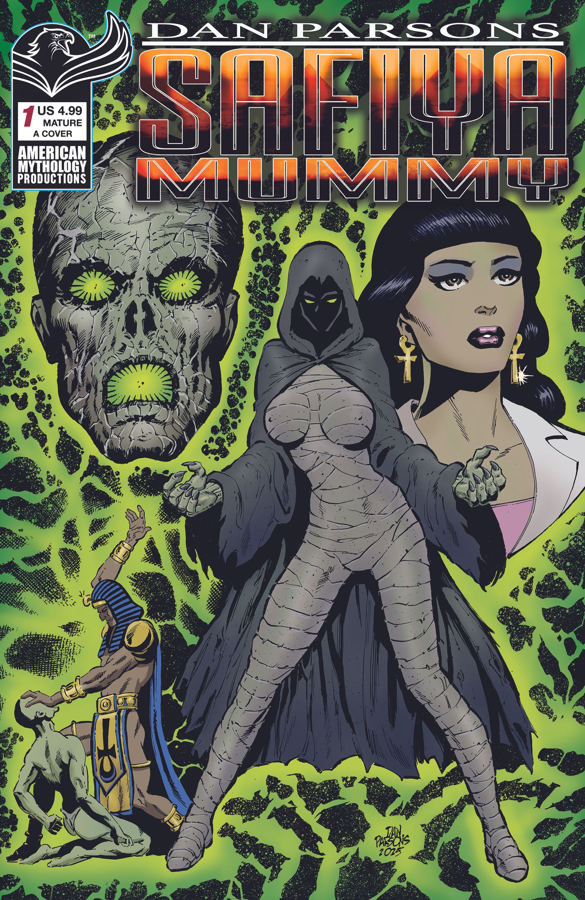 Dan Parsons Safiya Mummy #1 Comic
