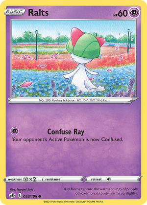 Ralts (59/198) - Chilling Reign