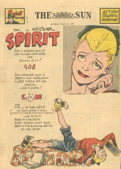 Spirit Section #5/18/1947 Comic