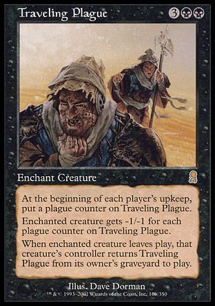 Traveling Plague (Odyssey) Trading Card