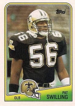Pat Swilling 1988 Topps #66 Sports Card