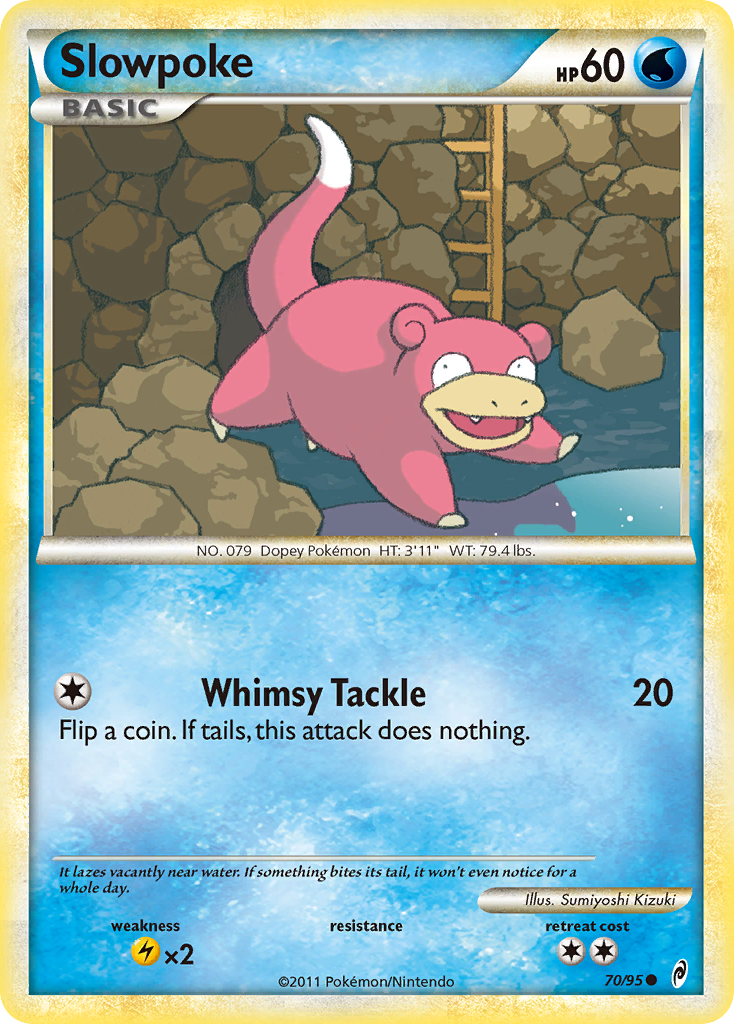 Slowpoke (70/95) - Call of Legends Pokémon Card