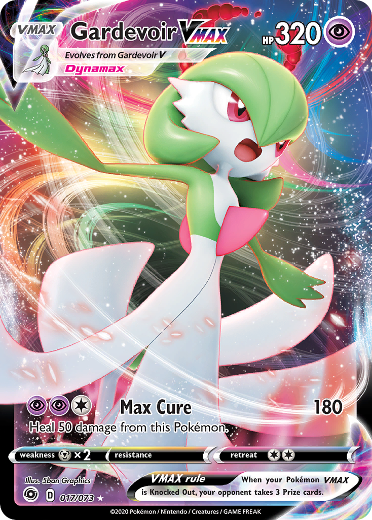 Gardevoir VMAX (17/73) - Champion's Path Pokémon Card