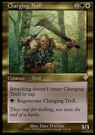 Charging Troll (Invasion) Trading Card