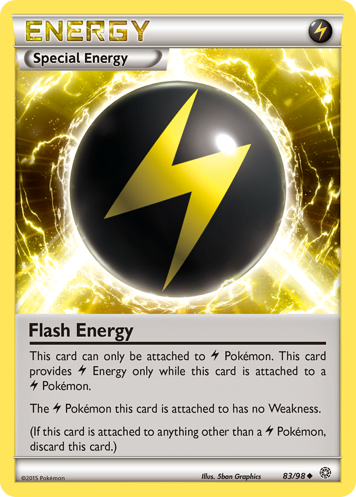 Flash Energy (83/98) - Ancient Origins Pokémon Card