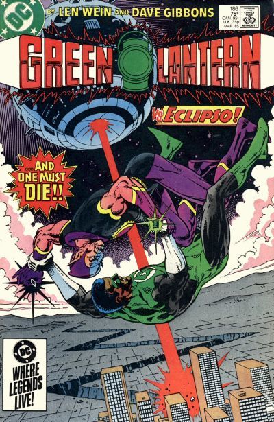 Green Lantern #186 Comic