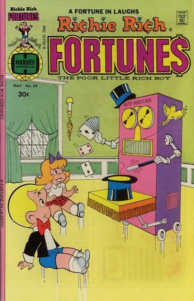 Richie Rich Fortunes #34 Comic