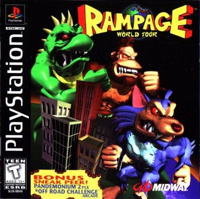 Rampage World Tour Video Game