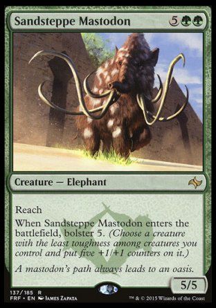 Sandsteppe Mastodon (Fate Reforged) Trading Card