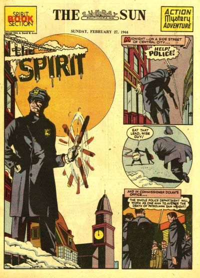 Spirit Section #2/27/1944 Comic