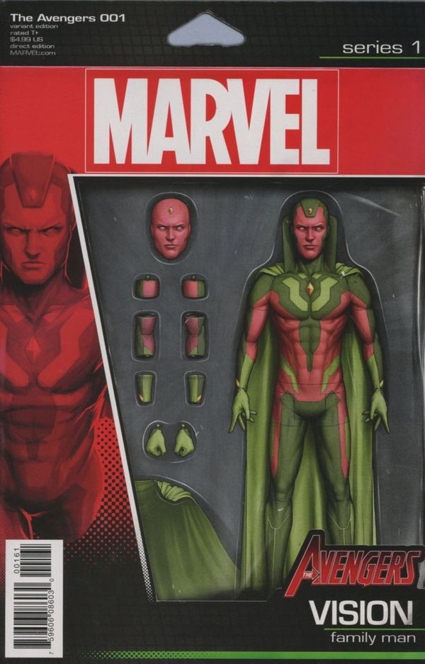 Avengers #1 (Christopher Action Figure Variant)