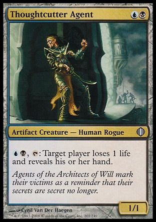 Thoughtcutter Agent (Shards of Alara) Trading Card