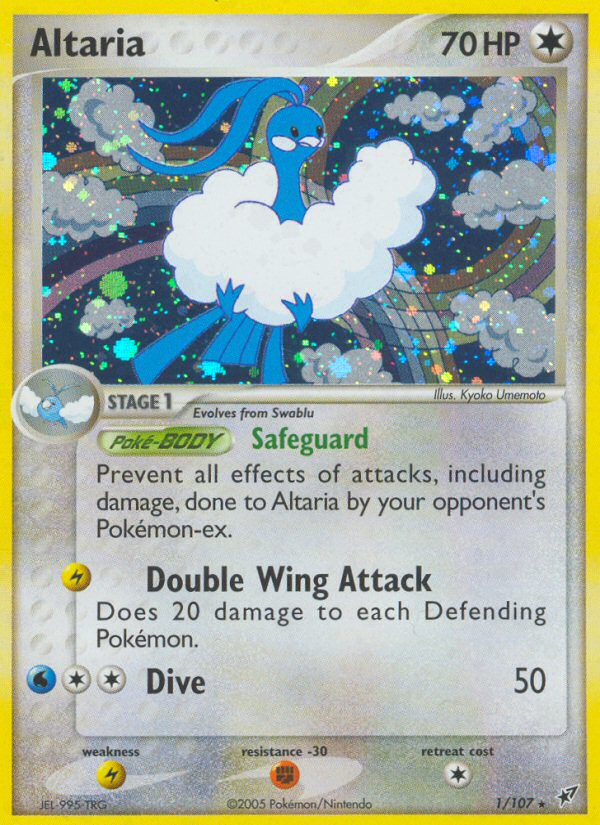 Altaria (1/107) - Deoxys Pokémon Card