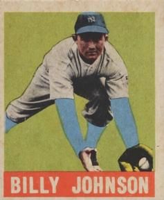 Billy Johnson 1948 Leaf #14 Sports Card