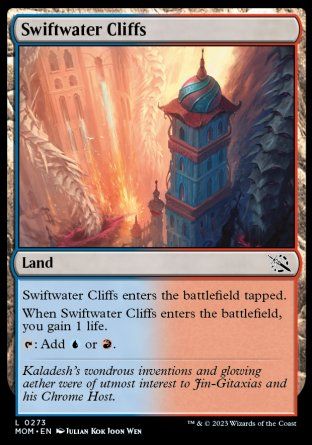 Swiftwater Cliffs (March of the Machine) Trading Card