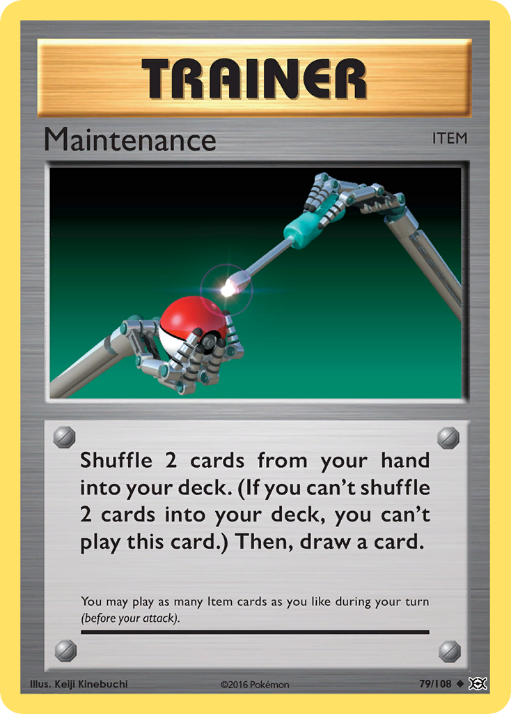 Maintenance (79/108) - Evolutions Pokémon Card