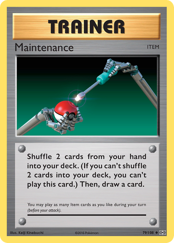 Maintenance (79/108) - Evolutions