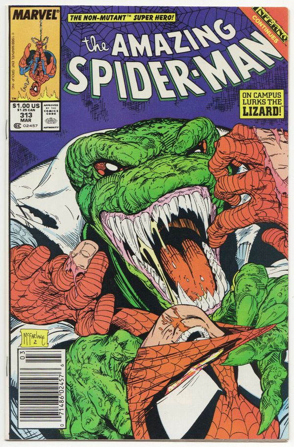 Amazing Spider-Man #313 (newsstand)
