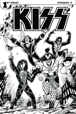 KISS #1 (Cover I Ruiz Coloring Book)