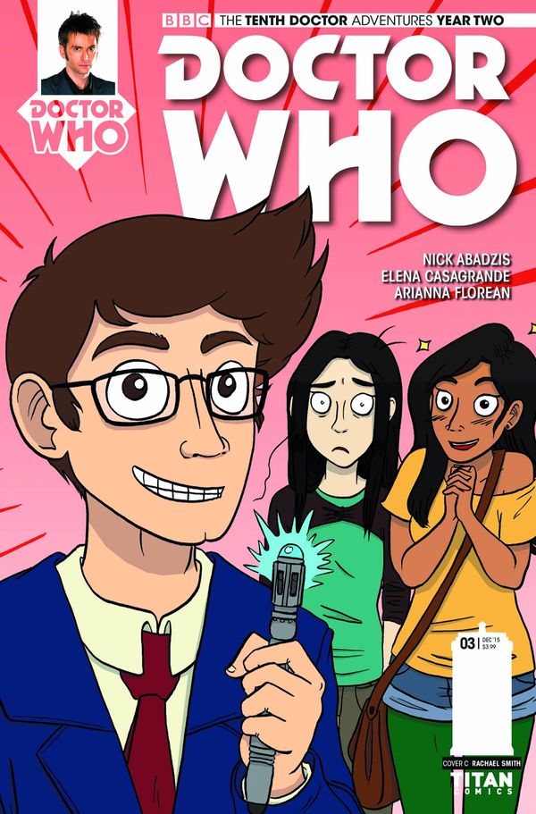 Doctor Who: 10th Doctor - Year Two #3 (Rachael Smith Variant)