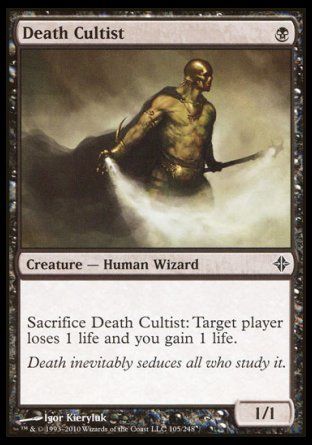 Death Cultist (Rise of the Eldrazi) Trading Card