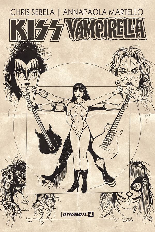 Kiss/Vampirella #4 (Cover E 10 Copy Idhe Cover)