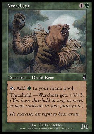 Werebear (Odyssey) Trading Card