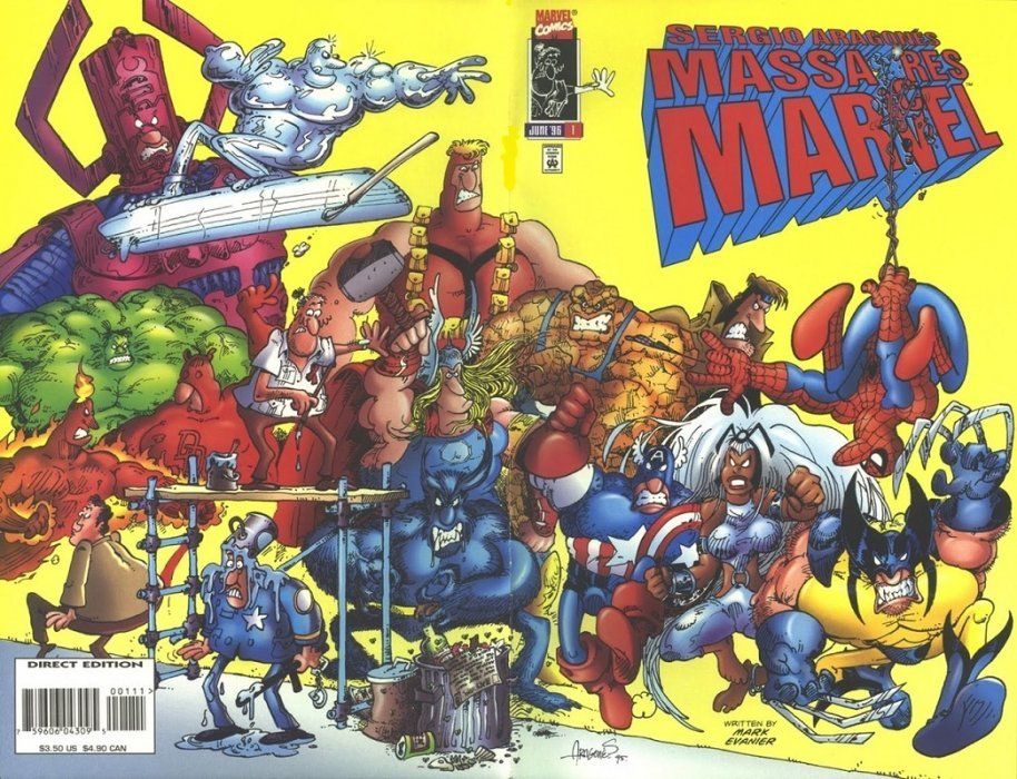 Sergio Aragones Massacres Marvel #1 Comic