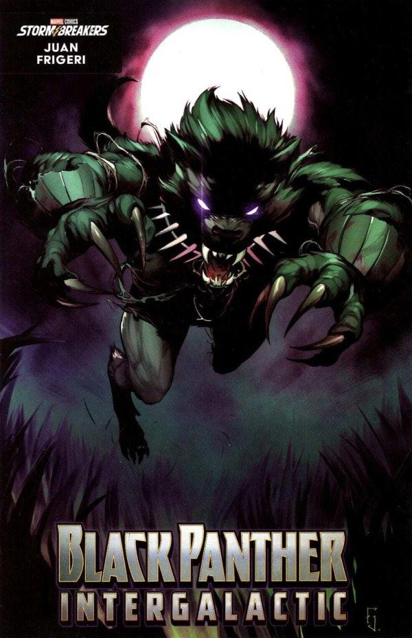 Black Panther: Intergalactic #4 (Juan Frigeri Marvel Monster Variant) Comic