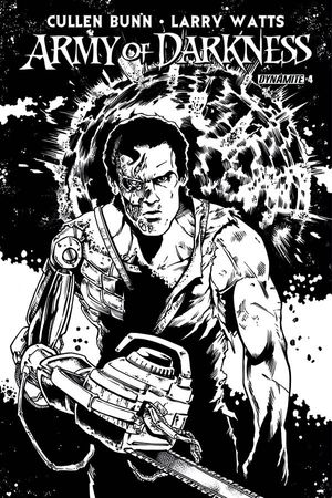 Army of Darkness #4 (25 Copy Tenorio B&amp;w Cover)