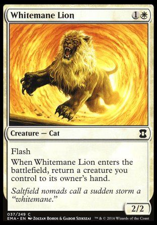 Whitemane Lion (Eternal Masters) Trading Card