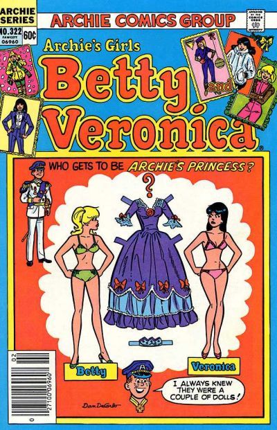 Archie's Girls Betty and Veronica #322 Comic