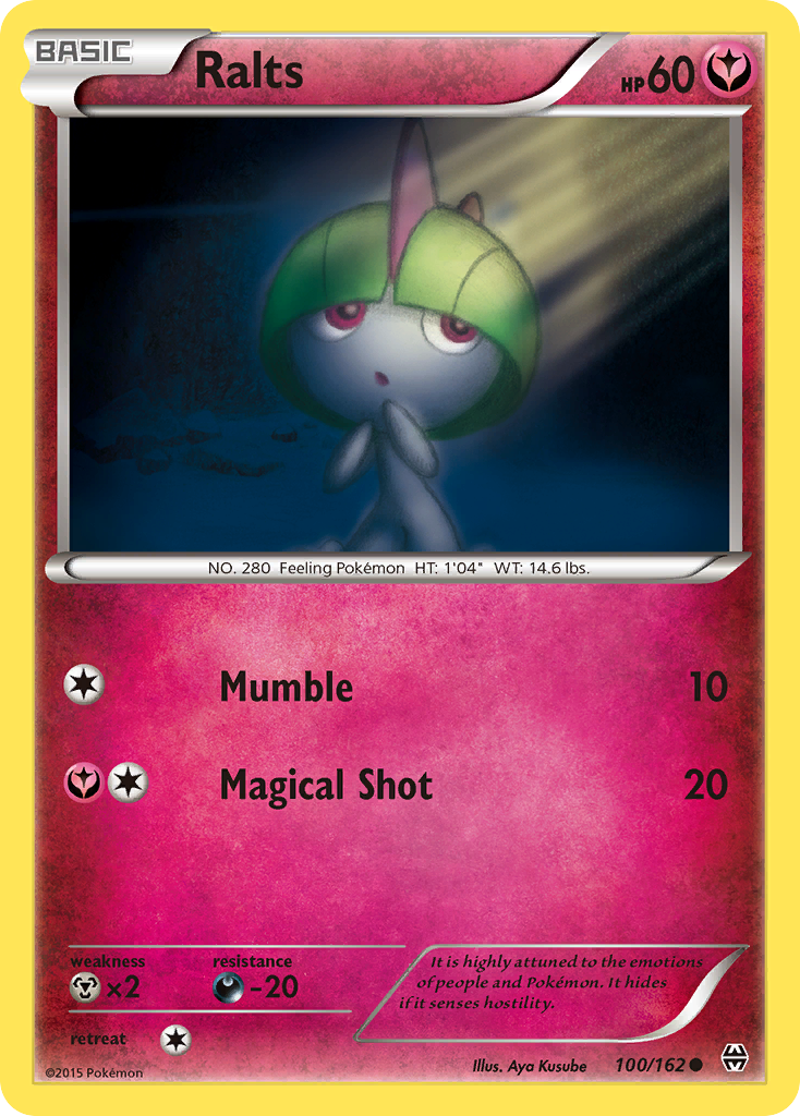 Ralts (100/162) - BREAKthrough Pokémon Card